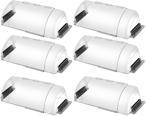 EKOCSIO 6 Pack Magnetic Air Vent Deflector Adjustable Length - Image 1