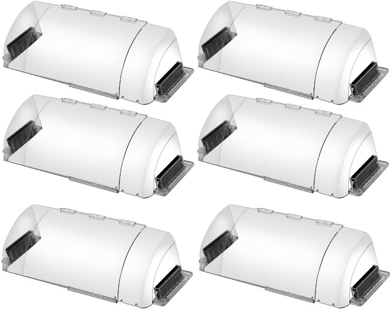 EKOCSIO 6 Pack Magnetic Air Vent Deflector Adjustable Length - Image 2