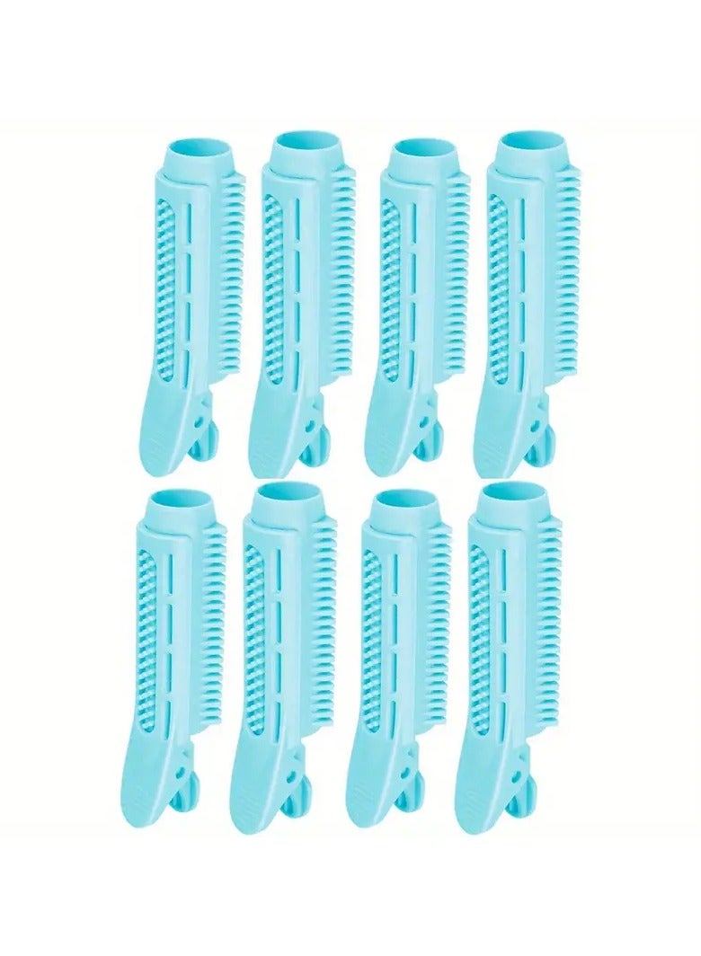 Goolsky 8pcs Fluffy Volume Boosting Hair Root Clips - No-Slip Self-Grip for Instant Bangs & Effortless DIY Hair Rollers, Womens Styling Essential - Image 1