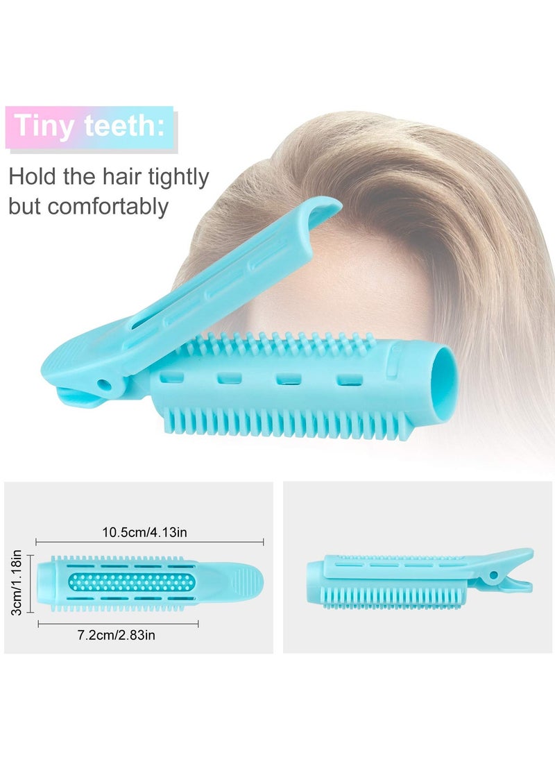 Goolsky 8pcs Fluffy Volume Boosting Hair Root Clips - No-Slip Self-Grip for Instant Bangs & Effortless DIY Hair Rollers, Womens Styling Essential - Image 3