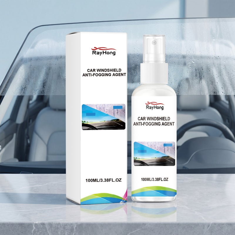 RAYHONG Car Windshield Anti-Fog Agent – Convenient Spray for Defogging and Clearing Windows on Rainy  Days - Image 2