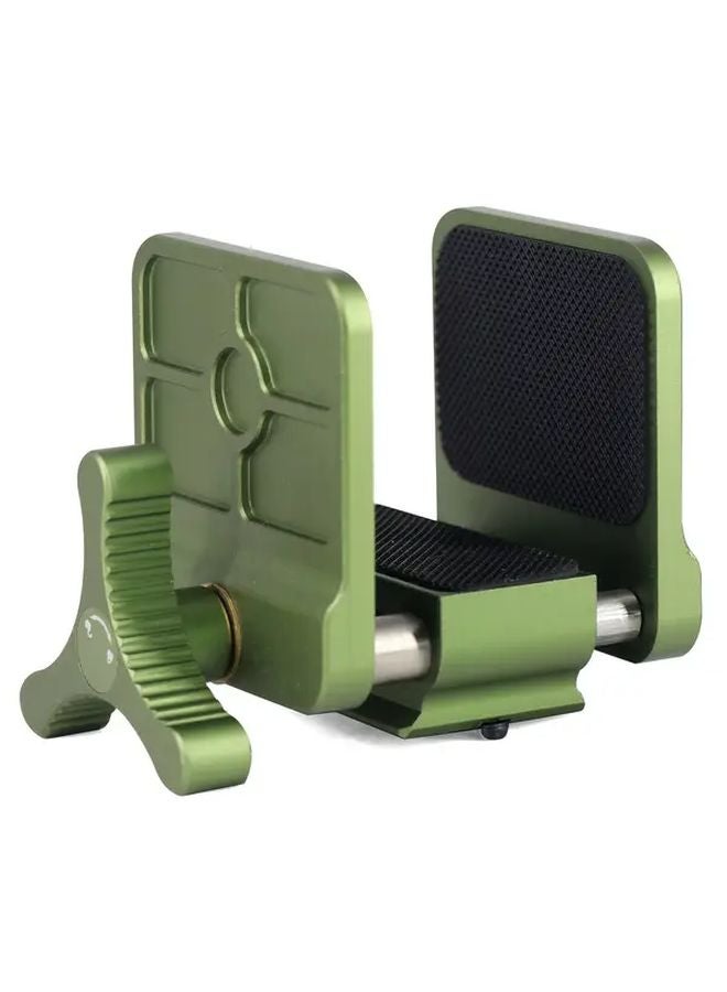 HTPSFJ004G Aluminum Tripod Head Clamp For Telescopes Binoculars Outdoor Hunting - Image 1