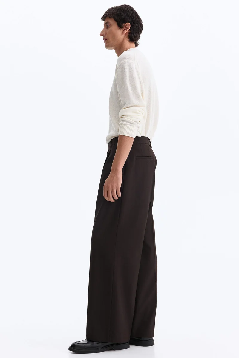 H&M  Loose Fit Tailored trousers for Men | Best Price UAE