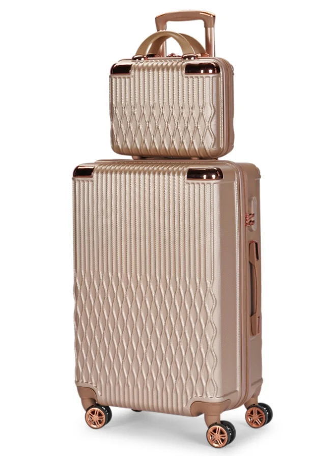 LIMRA Luggage set 5 pieces travel Bags with a distinctive design from limra gold