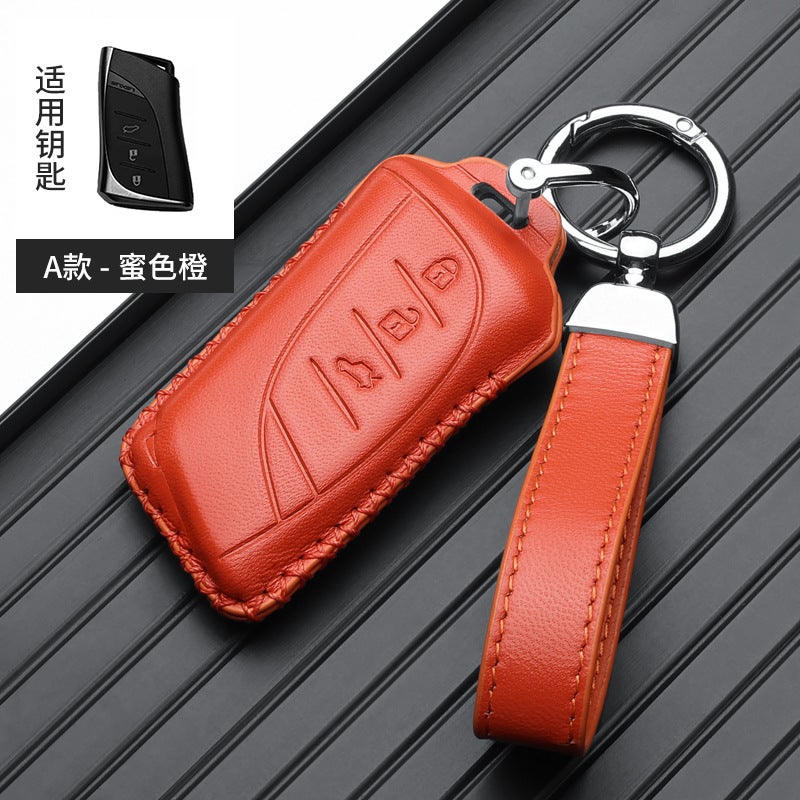 LEXUS Luxury Sheepskin Key Case for Lexus LS, IS, CT, GS, NX, ES, RX, and LX - Elegant Design - Image 1