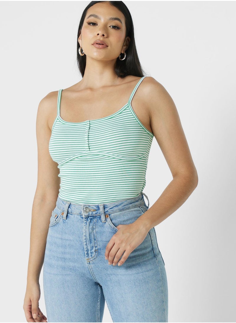 TOMMY JEANS - Striped Knitted Top - Image 1