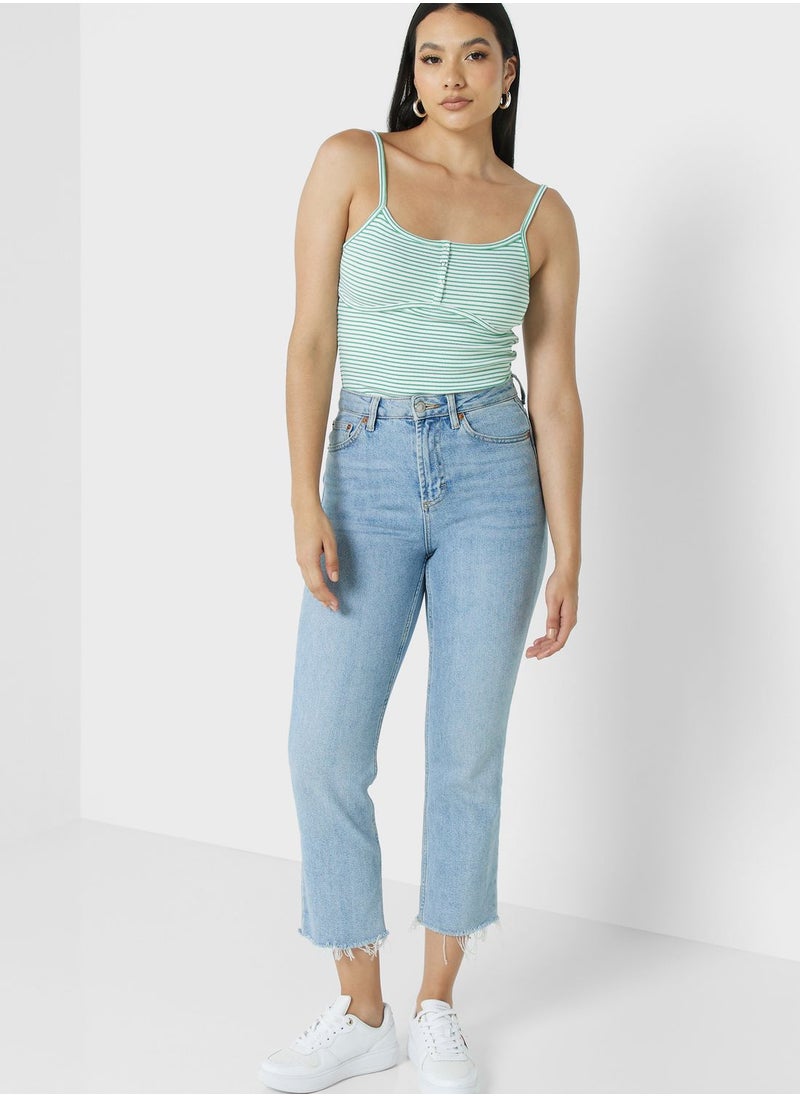 TOMMY JEANS - Striped Knitted Top - Image 1
