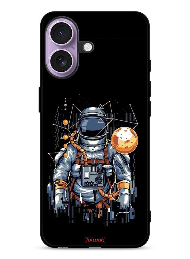 Tolwak Apple iPhone 17 Protective Case Cover Astronaut Abstract Art - Image 1