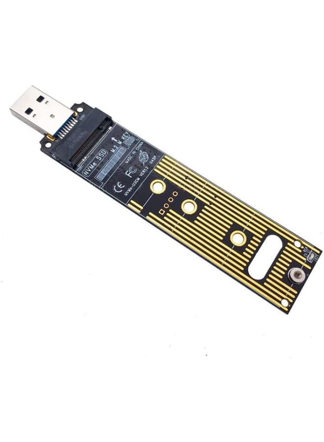 M.2 Nvme Usb 3.1 Adapter M Key M.2 Pcie To Hard Drive Ssd Converter Reader High Performance 10 Gbps Usb 3.1 Gen 2 Bridge Chip Support 2230 2242 2260 2280