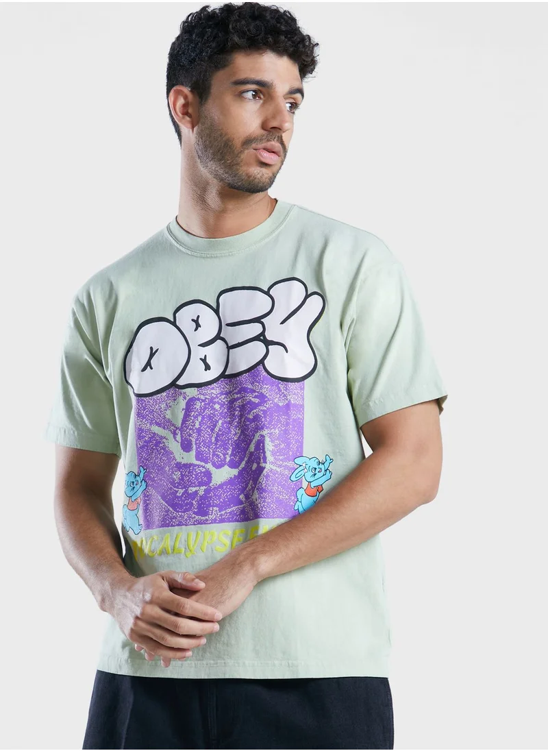 OBEY Apocalypse Energy T-Shirt