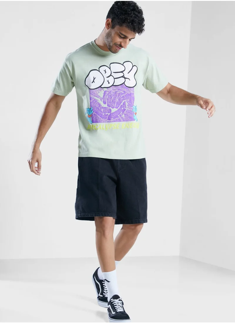 OBEY Apocalypse Energy T-Shirt
