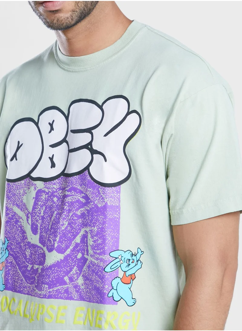 OBEY Apocalypse Energy T-Shirt