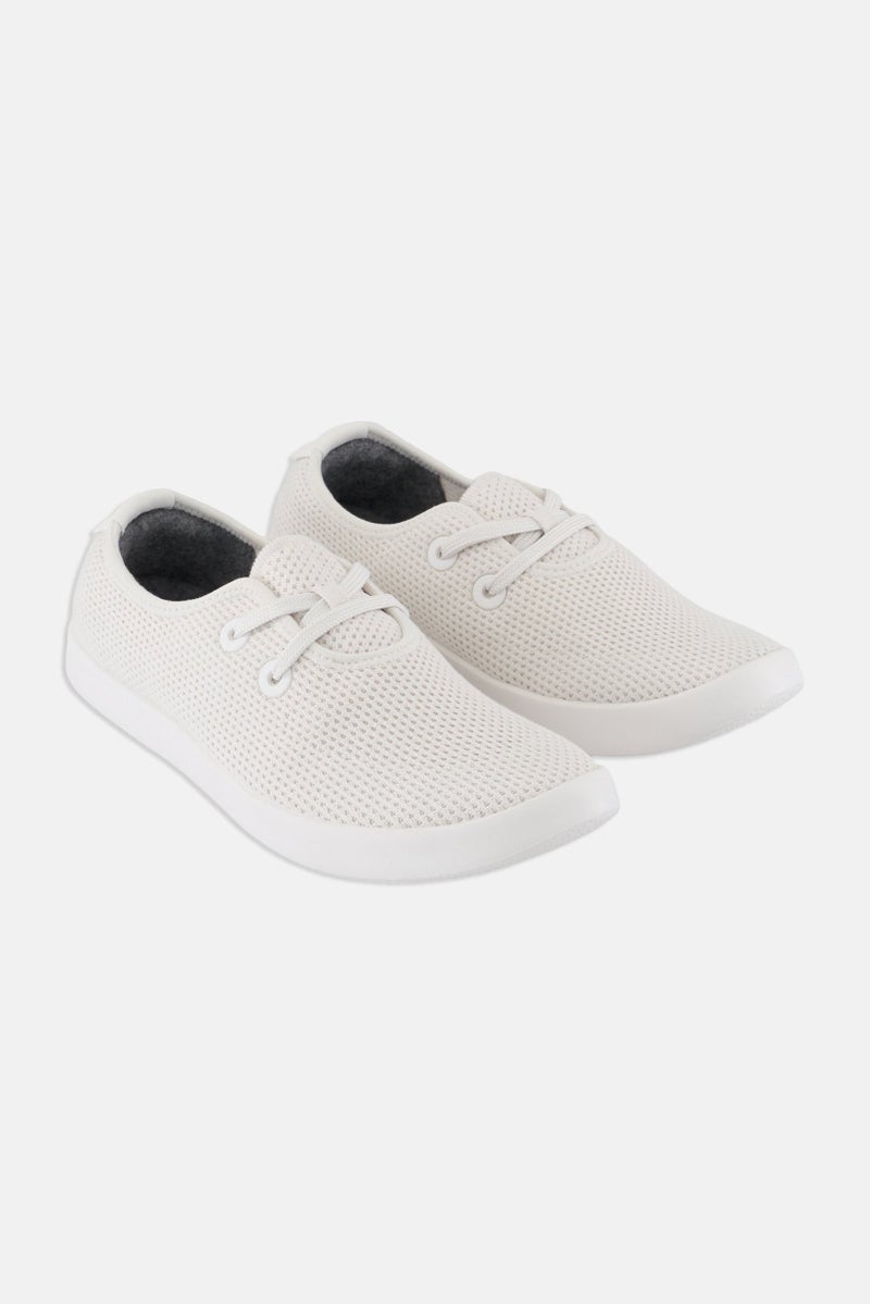 Allbirds Men Medium Lace Up Casual Shoes, White - Image 1