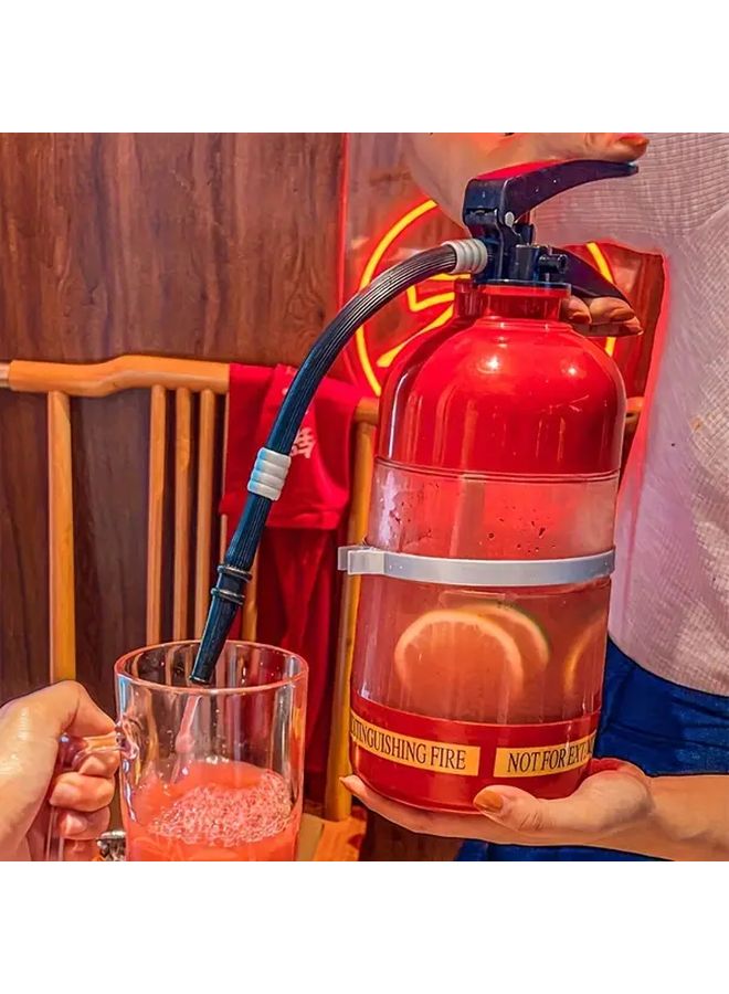 1pc Large Capacity Acrylic Beer Dispenser Fire Extinguisher Design For Parties Bars Restaurants - Image 5
