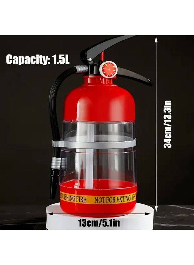 1pc Large Capacity Acrylic Beer Dispenser Fire Extinguisher Design For Parties Bars Restaurants - Image 4