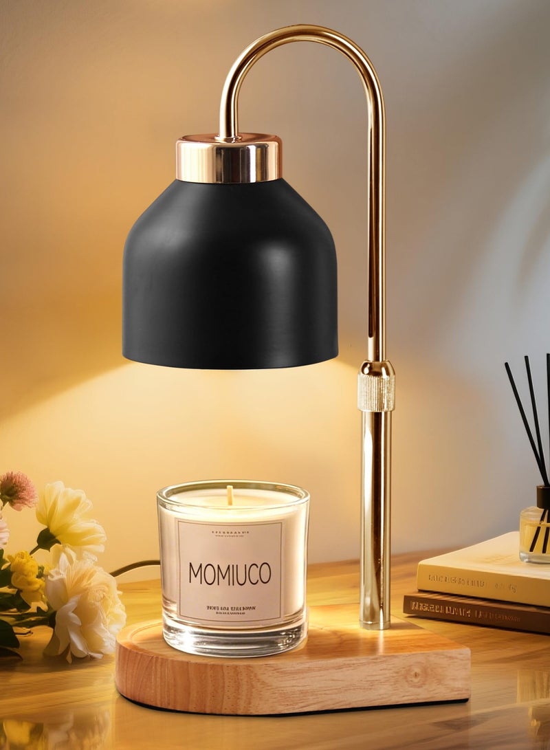 Arabest Candle Warmer Lamp with Timer Dimmer, House Warming Gifts New Home Decor, Birthday Gifts for Women Mom, Wax Melt Warmer for Jar Candles, Adjustable Height with 2 Bulbs - Image 1