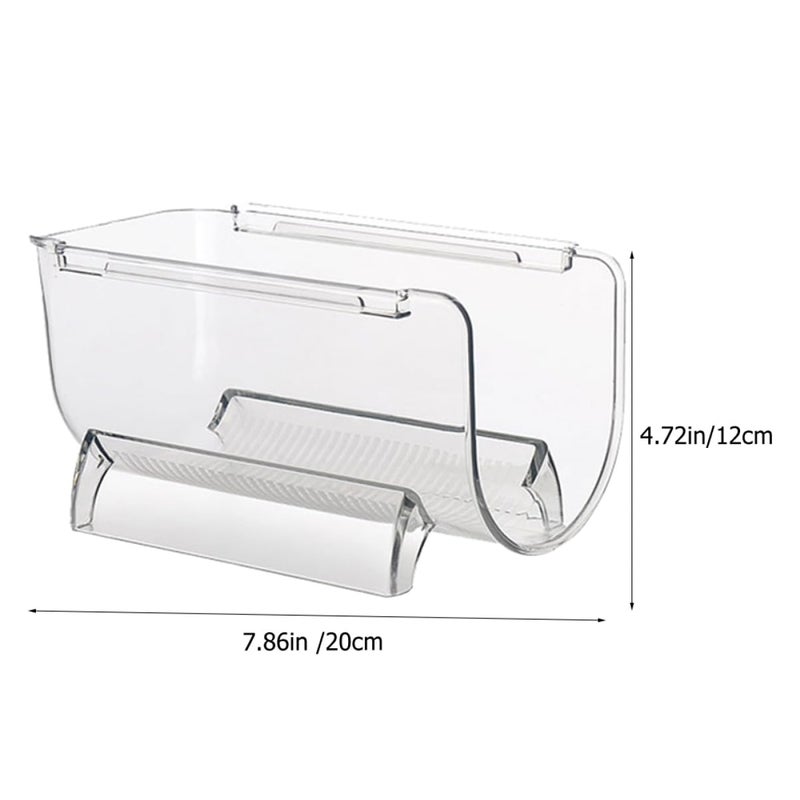 8Pcs Stackable Clear Wine Rack Desktop Display Holder Stable Stand For Collectors - Image 3