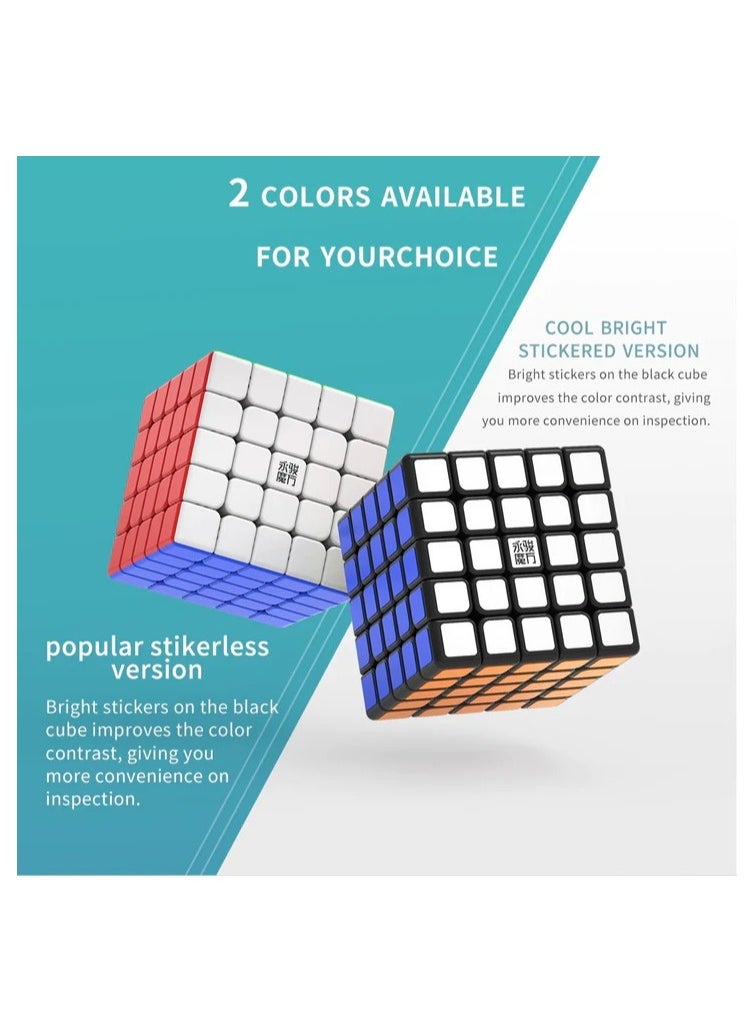 واي جيه YJ Zhilong 5x5 جهاز سبيدكوب مغناطيسي صغير بدون ملصقات  - Image 4