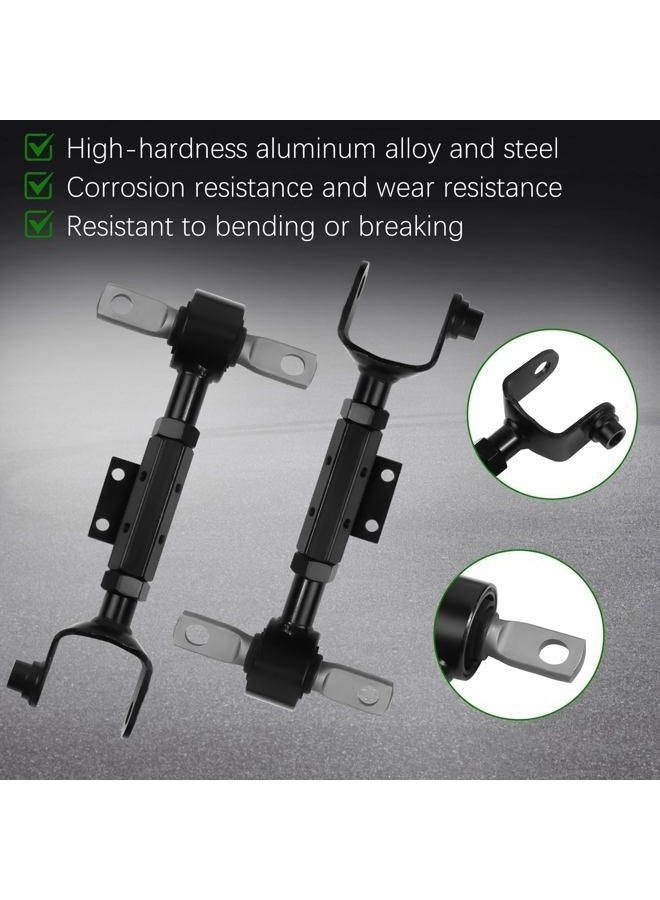 MINETPS 2Pcs 52390-S5A-A01 Rear Top Suspension Control Arm Fit for Honda Civic/Acura RSX EL 2001 2002 2003 2004 2005 2006, Adjustable Alignment Suspension Camber Control Arms Kit (Right and Left Side) - Image 3