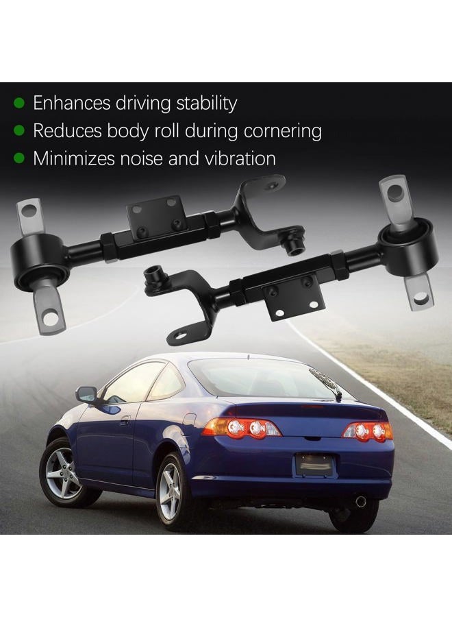 MINETPS 2Pcs 52390-S5A-A01 Rear Top Suspension Control Arm Fit for Honda Civic/Acura RSX EL 2001 2002 2003 2004 2005 2006, Adjustable Alignment Suspension Camber Control Arms Kit (Right and Left Side) - Image 5