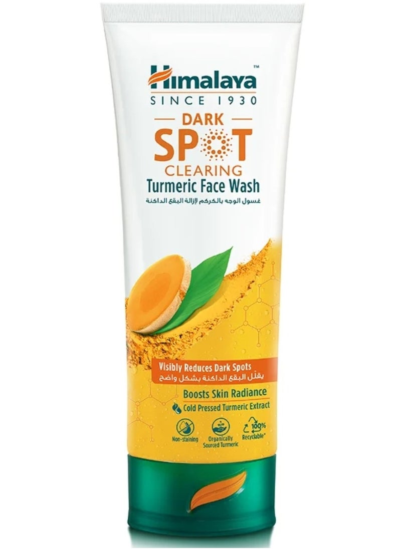 Himalaya - Dark Spot Clearing Turmeric Face Wash 100ml - Image 1