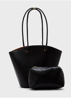 Minimal Bucket Tote Bag