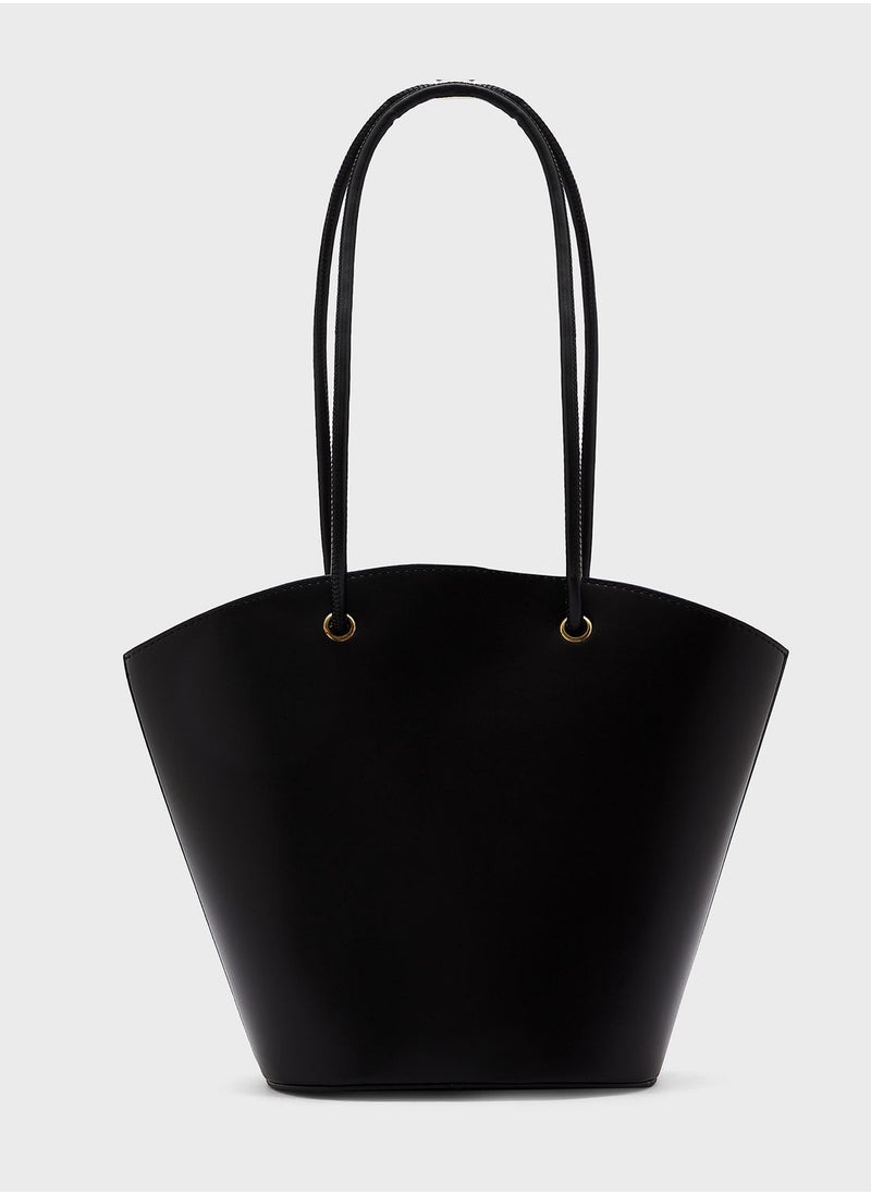 ELLA - Minimal Bucket Tote Bag - Image 1