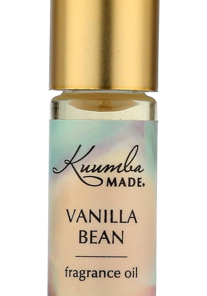 Vanilla Bean Fragrance Oil - Long-Lasting Vegan Perfume Roller, 0.125 Fl Oz - Image 1