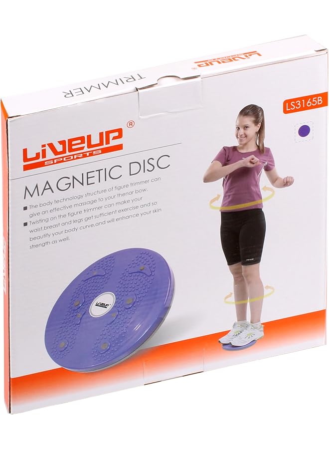Live Up قرص التواء الخصر من لايف أب سبورتس مع قاعدة دوارة للوركين والمعدة - Image 1