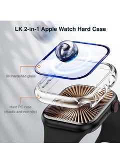 Apple Watch Screen Protector Case Series 10 46mm Protective Face Cover Tempered Glass Film Hard PC Bumper for Women Men Ultra-Thin Guard (Clear) - pzsku/Z6A70CAD1ED0C3226B363Z/45/_/1727521073/94767b8b-7cb8-46f6-b154-ed806ef5f135