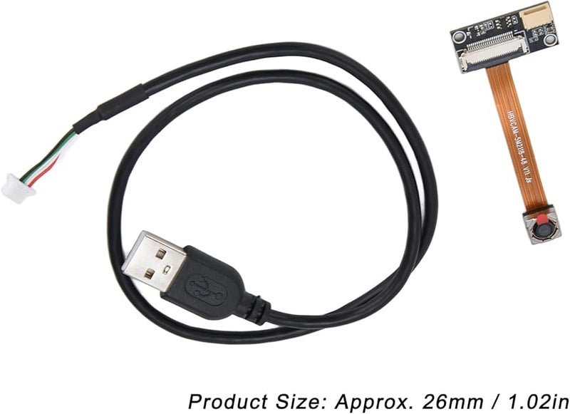 5MP كاميرا ويب USB ذاتية التركيز مع لوحة كاميرا HD بزاوية واسعة 110 درجة - Image 5