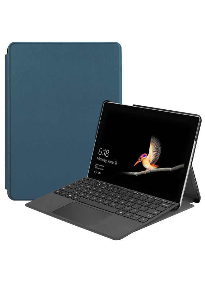 مناسب لجهاز Microsoft Surface 12.3 بوصة Pro4567 Pro8 Pro9 يمكن توصيل الغطاء الواقي للكمبيوتر اللوحي بلوحة المفاتيح - اللون: رمادي - الموديل المطبق: لجهاز Surface Go/go2/go3/go4