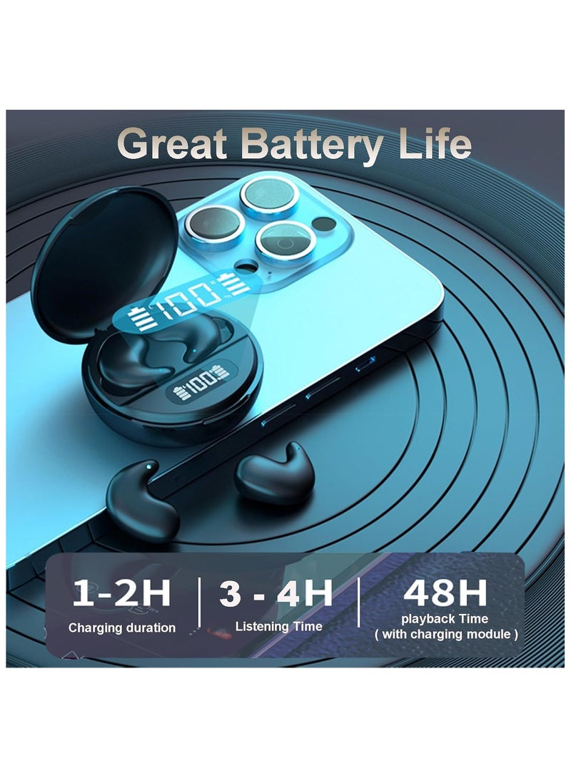 Bukela Wireless Bluetooth Sleep Earbuds, for Side Sleepers, Bluetooth Sleep Headphones, Earbuds for Side Sleepers, Wireless Sleep Headphones, Sleep Earbuds for Side Sleepers - Image 2