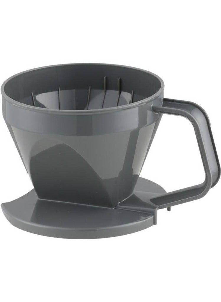 Arrow Coffee Maker, 8-10 Cup Drip Coffee Machine with 1.25L Glass Carafe, Easy-Grip Handle, Drip Stop, Non-Stick Warming Plate, Auto-Shutoff, Boil Dry Protection, Black + Grey, 750 Watts-2 years Warranty - Image 5