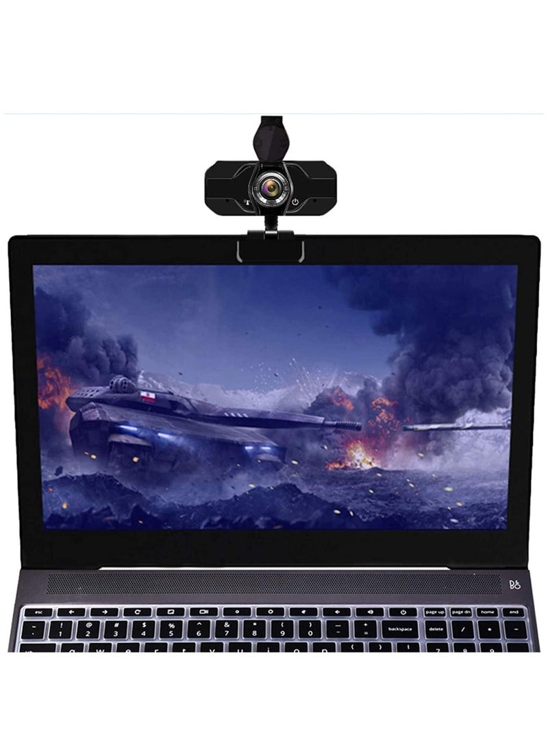 Captaintech 4 Pack Webcam Cover Thin Web Camera Lens Cover Privacy Shutter Cap Hood with Strong Adhesive Web Cam Privacy Covers for Logitech HD Pro Stream Webcam for C270 C615 C920 C930e C922X and Others - Image 1