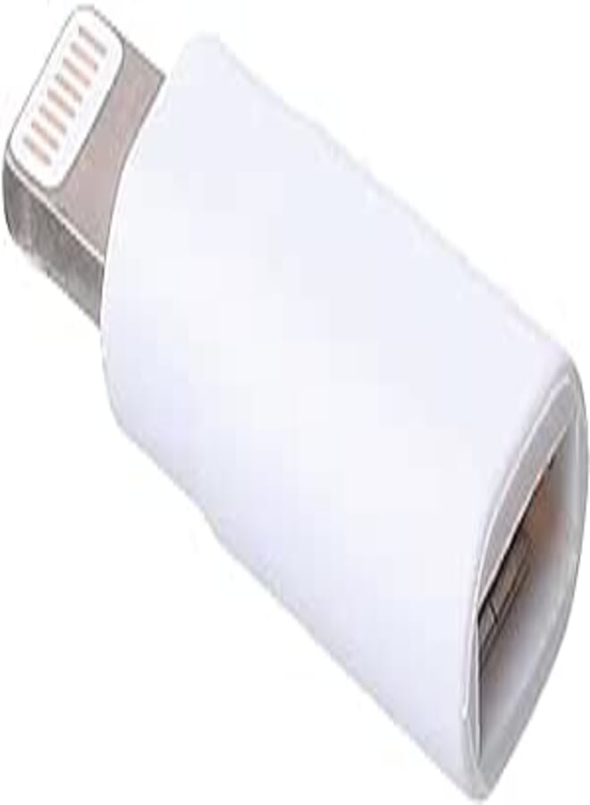 Keendex kx1962 convert socket micro female to lightning male - white