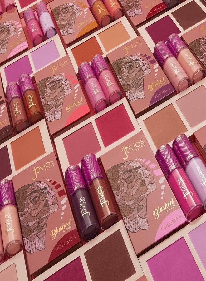 Juvia's Place خدود سائلة بلون الخوخة من جوبيا - لمسة رطبة لمكياج الخدود بلمعان صبغة جمال سهل يدوم طويلاً مستحضرات تجميل كريمية ناعمة طبيعية قابلة للبناء لجميع ألوان البشرة لمسة خفيفة نهائية خالية من العيوب - Image 5