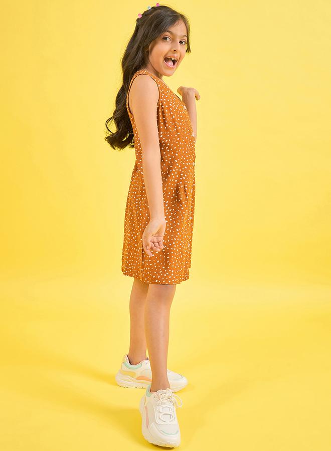 ستايلو بج فستان بأزرار مرقط - Image 4