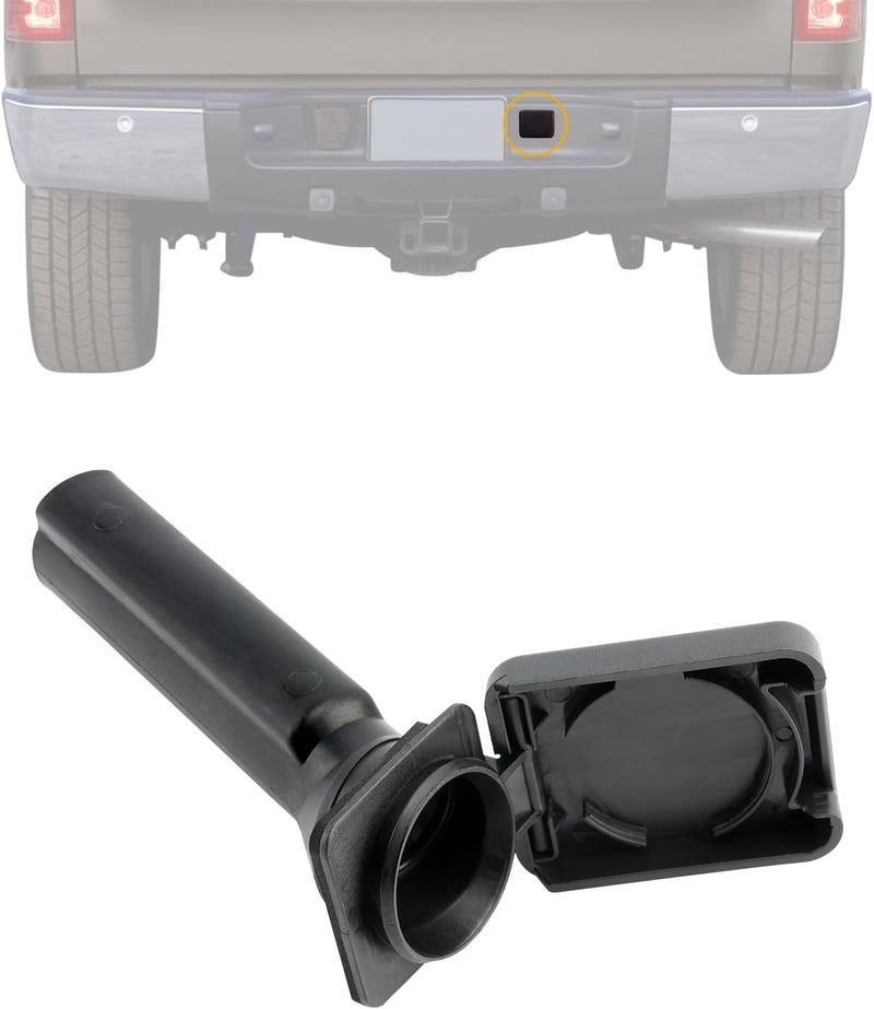 Gledewen Spare Tire Hoist Cover, Compatible with 1999-2007 Chevy Silverado GMC Sierra 1500 2500 3500 HD Classic, Spare Wheel Cylinder Lock Case, Spare Wheel Lock Cyl, 15182986, 47822, w/o Ring - Image 1