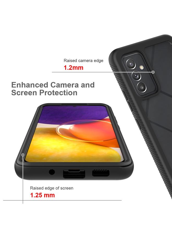 اس-توب جراب لهاتف Samsung Galaxy A82 5G Starry Sky بلون سادة مقاوم للصدمات من البولي كربونات + جراب TPU - Image 4