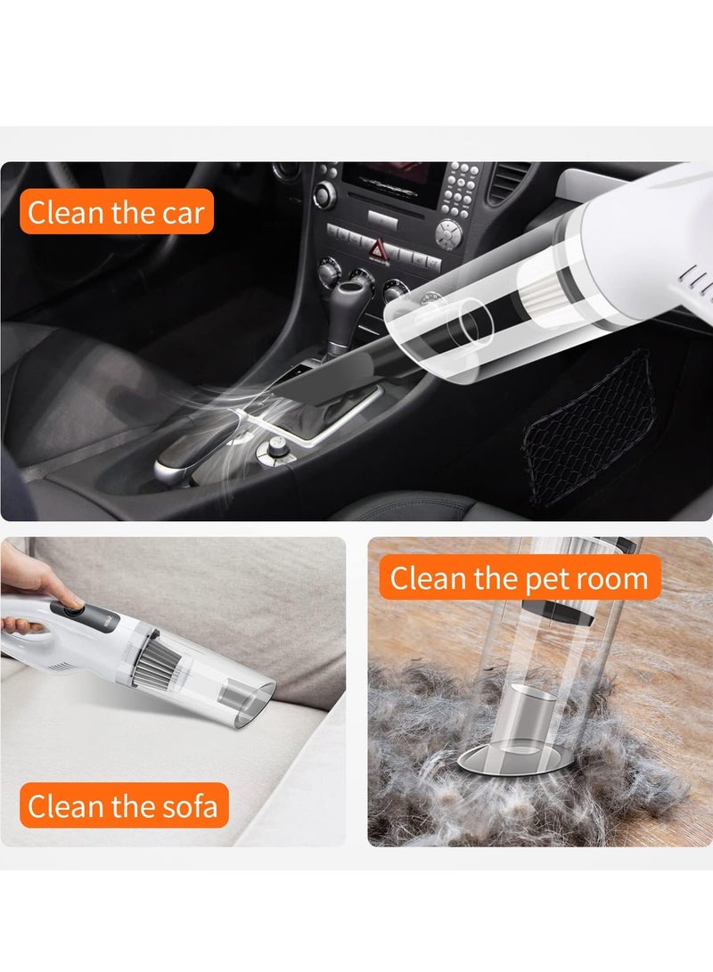 DubaiGallery Vacuum cleaner for home wireless mini portable car vacuum cleaner bed wet and dry cordless handheld sale 2 in 1 small vacuum cleaner for house sofa - Image 3