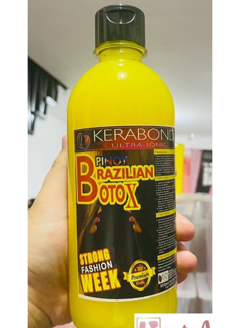 Kerabond Ultra Ionic Brazilian Botox Hair Treatment 500ml - Strong - Image 1