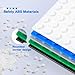 MANNIDOO PeelandStick Baseplates 10 Packs 10 x 10 Classic Adhesive Building Base Plates for Activity Tables Tops and Walls Compatible with All Major Brands GreyGreenWhiteBlackBlue - Image 4