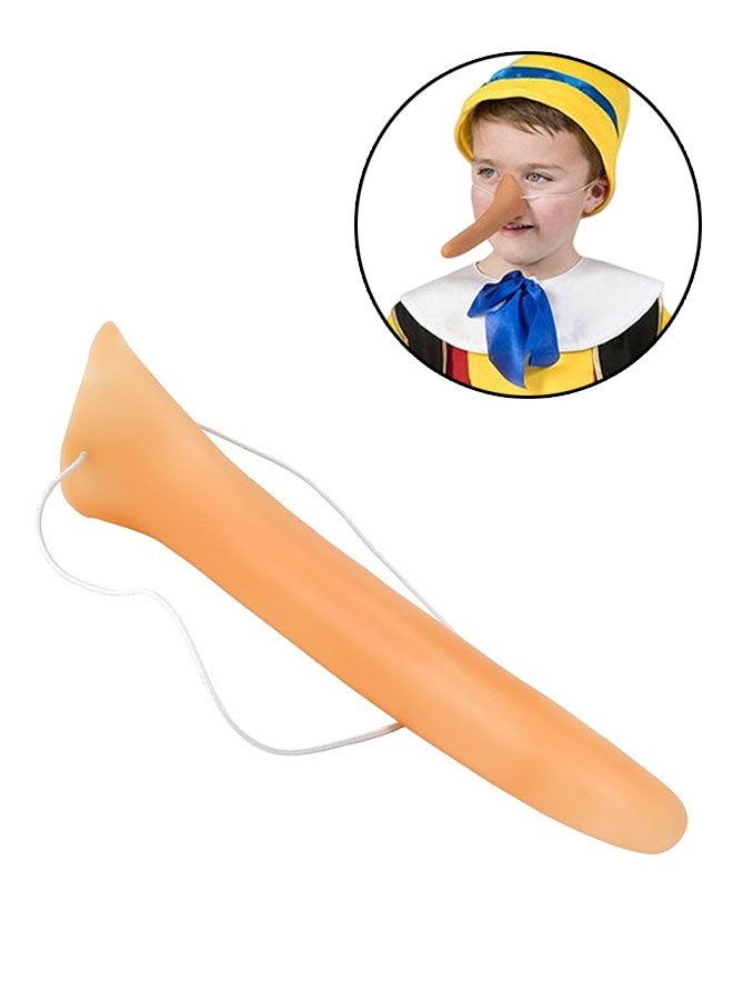 Pinocchio Nose, Long Nose Extension for Fairy Tale Cosplay Costumes, One Size - Image 1