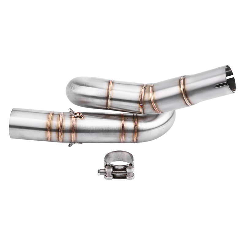 Motorcycle Exhaust Pipe High Strength Stainless Steel - Anti-Corrosion Durable Middle Link Pipe - Reducing Exhaust Temperature for Benelli BN302 TNT300 2014-2018 - Image 4