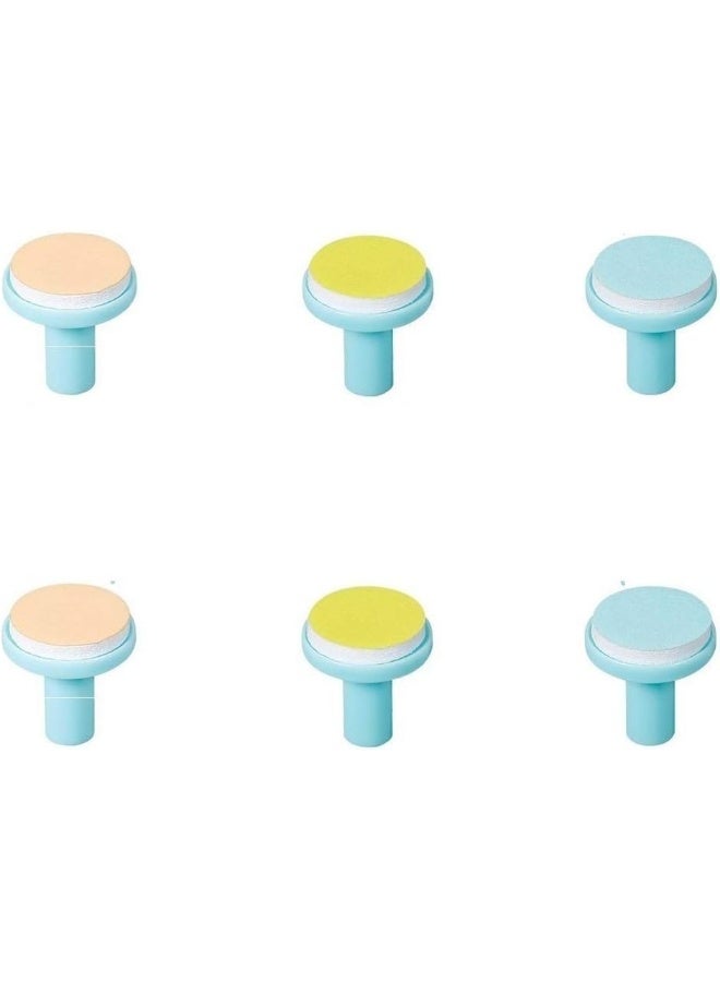 Jaybva Replacement Pads for Electric Baby Nail Trimmer - 6PCS Replacement Grinding Heads Polish Disc - Image 1