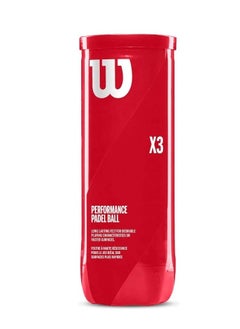 Wilson WILSON PERFORMANCE PADEL BALL  3 BALL CAN  - Image 1