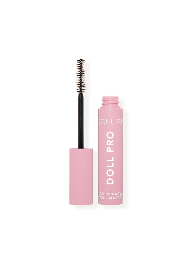 DOLL 10 NO. - Doll 10 Doll Pro Lash Miracle Lifting Mascara Volumizing Lengthening Lash Makeup With Natural Extension Look - Image 1