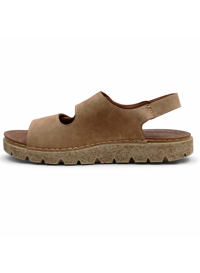 صندل رجالي مريح بتصميم عصري – نعل طبي خفيف مع أحزمة لاصقة قابلة للتعديل وحزام خلفي ثابت – مناسب للاستخدام اليومي والمشي - Image 4