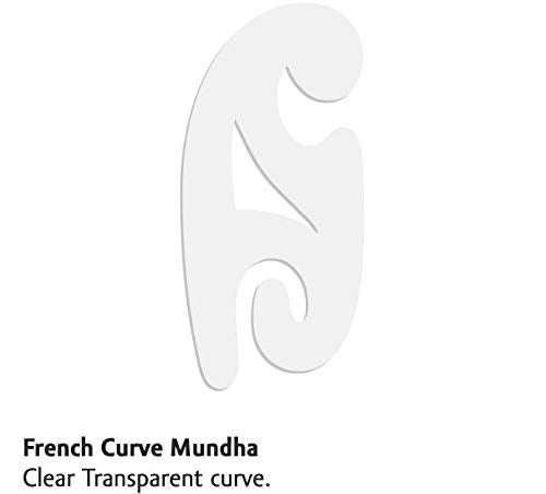 KHYATI Tailoring Scales - Set of 3 Plastic Curves (21 cm) - Designer, French, Mundha - Sewing/Tailoring Tool - Image 2